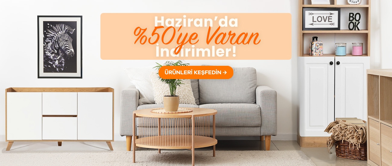Haziran'da %50'ye Varan İndirimler!