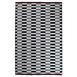  Giz Home Molly ML10 Dama Kilim (Siyah/Beyaz) - 80x150 cm