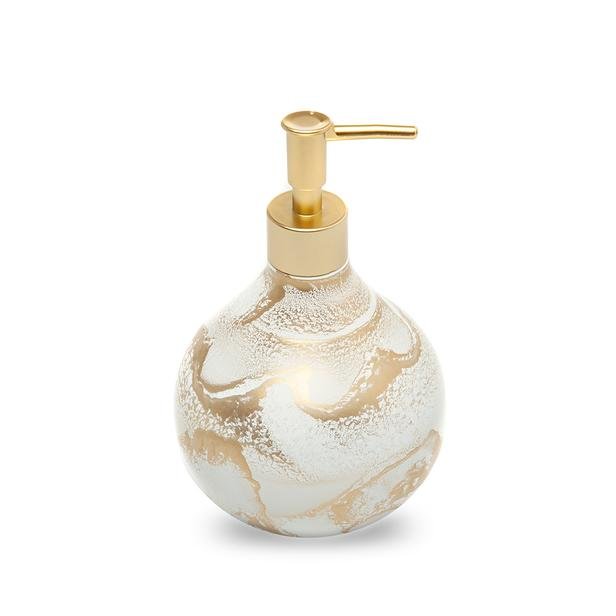  Ang Design Mina Cam Sıvı Sabunluk - Altın