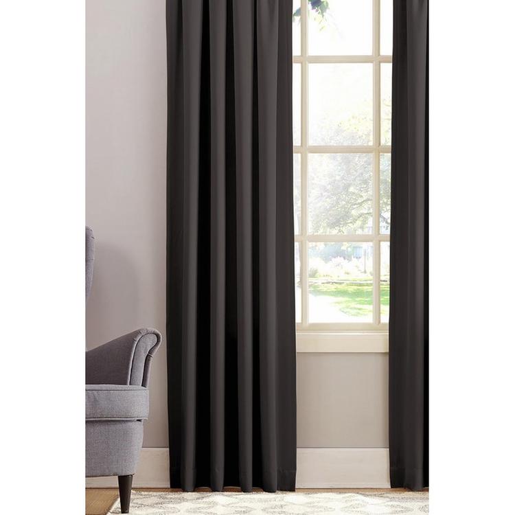  Premier Home Blackout Saten Fon Perde 140x270 cm - Kahverengi