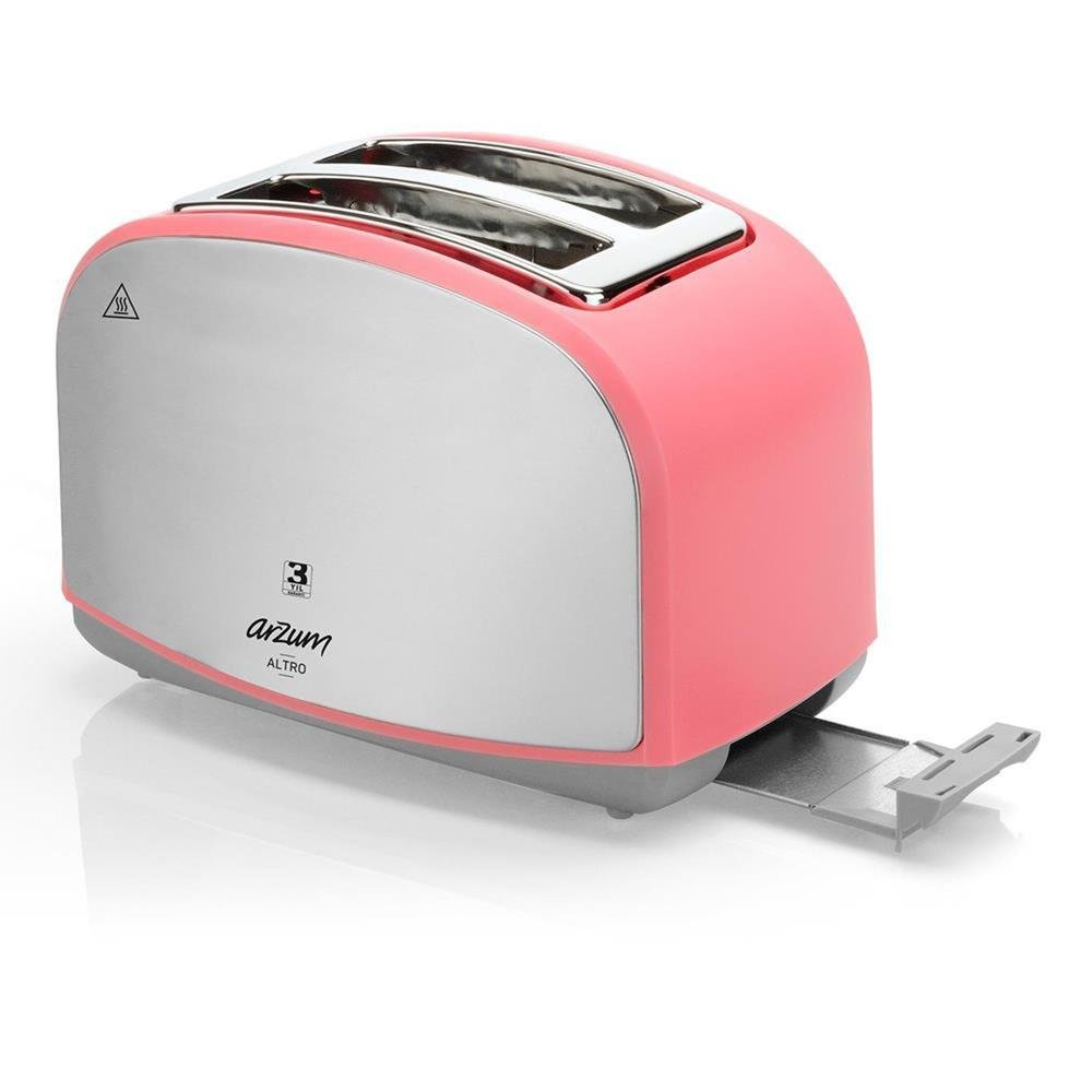 Arzum AR2014 Altro Ekmek Kızartma Makinesi - Mercan / 900 Watt