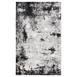  Koza Halı Nazlı Halı - Beyaz / Siyah - 150x230 cm