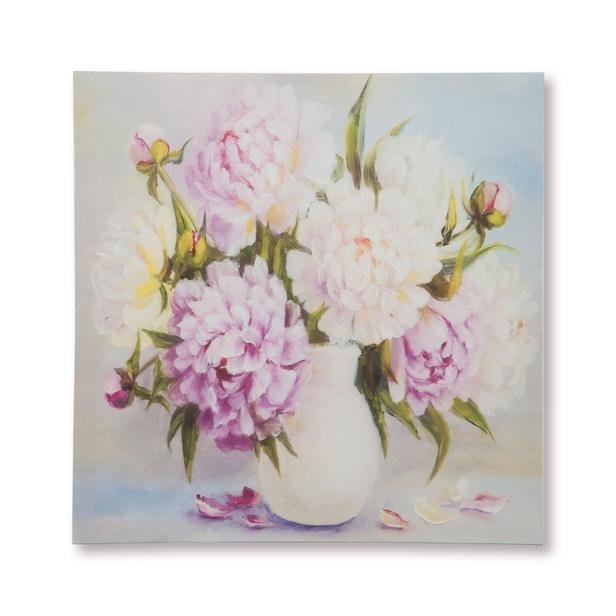  Q-Art Kanvas Tablo Flowers- 50x50 cm