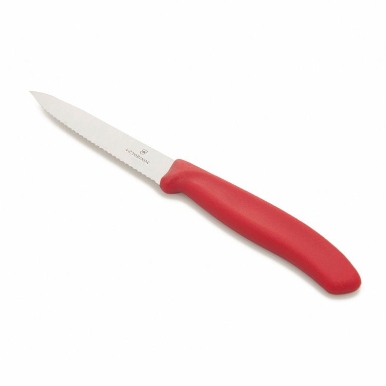  Victorinox 6.7731 Tırtıklı Soyma Bıçağı - Kırmızı - 10 cm