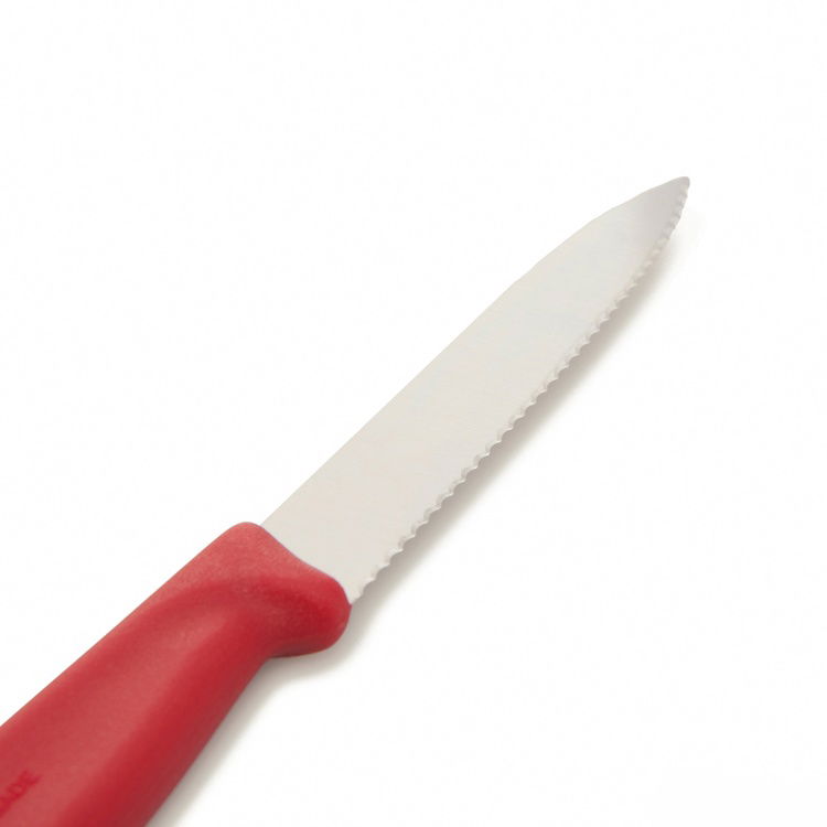  Victorinox 6.7731 Tırtıklı Soyma Bıçağı - Kırmızı - 10 cm