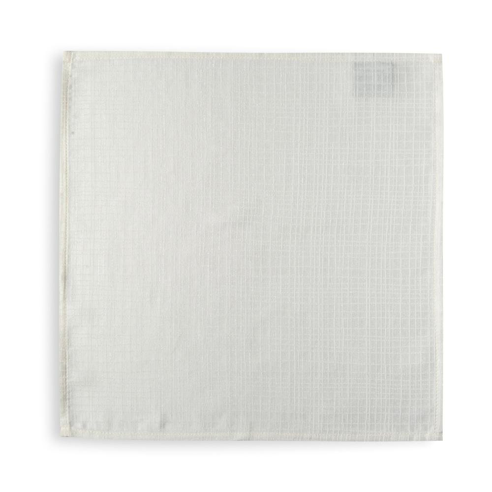  Cynthia Plaid 2'li Peçete 45x45 cm - Beyaz