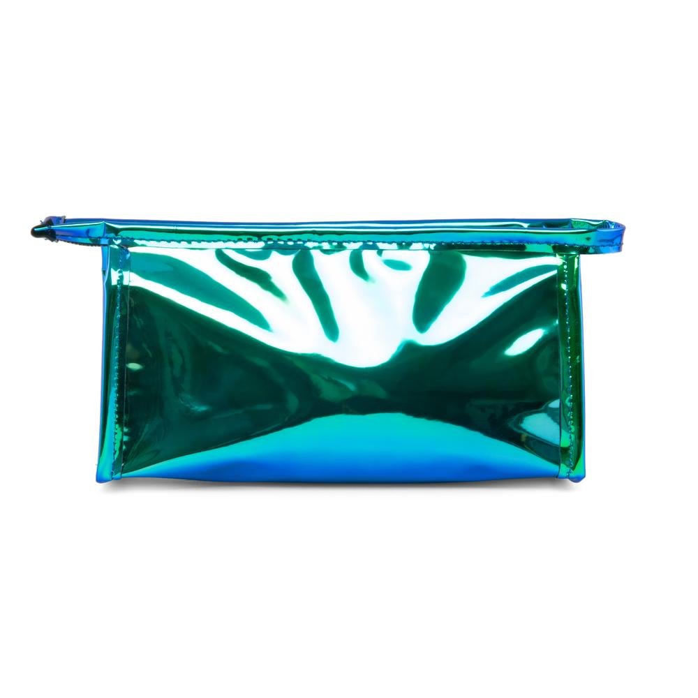  MMC Ayna Hologram Biyeli Kozmetik Çantası - Mavisi