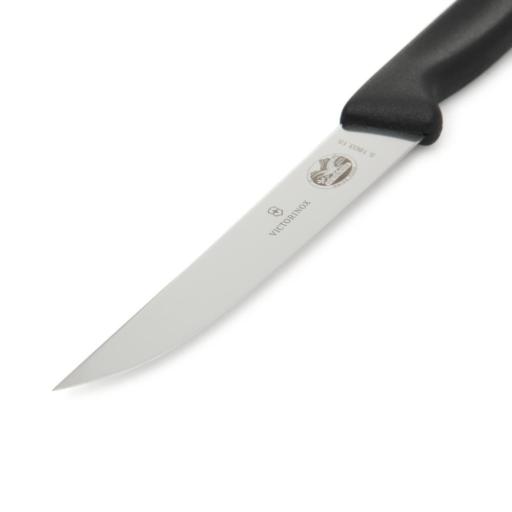  Victorinox 5.1803.15 Şef Dilimleme Bıçağı - Siyah / 15 cm