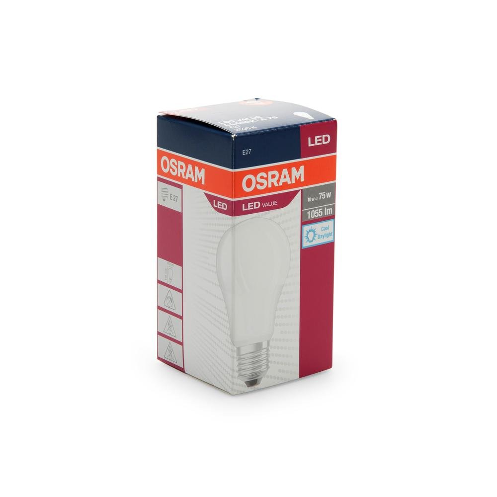  Osram A75 10W Led Value Cla75 1055Lm E27 Ampul - 6500K Soğuk Gün Işığı