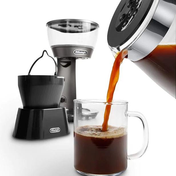  Delonghi ICM17210 Filtre Kahve Makinesi - Gri / 1800 Watt