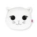  Selay Toys Cat Figürlü Yastık (Beyaz) - 25 cm
