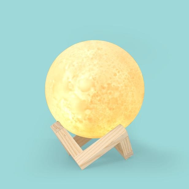  Petrix Moon 3D Dekoratif Led Aydınlatma