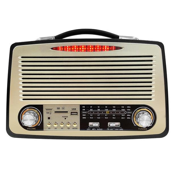  Hometech Bluetooth Bağlantılı Şarj Edilebilir Radyo
