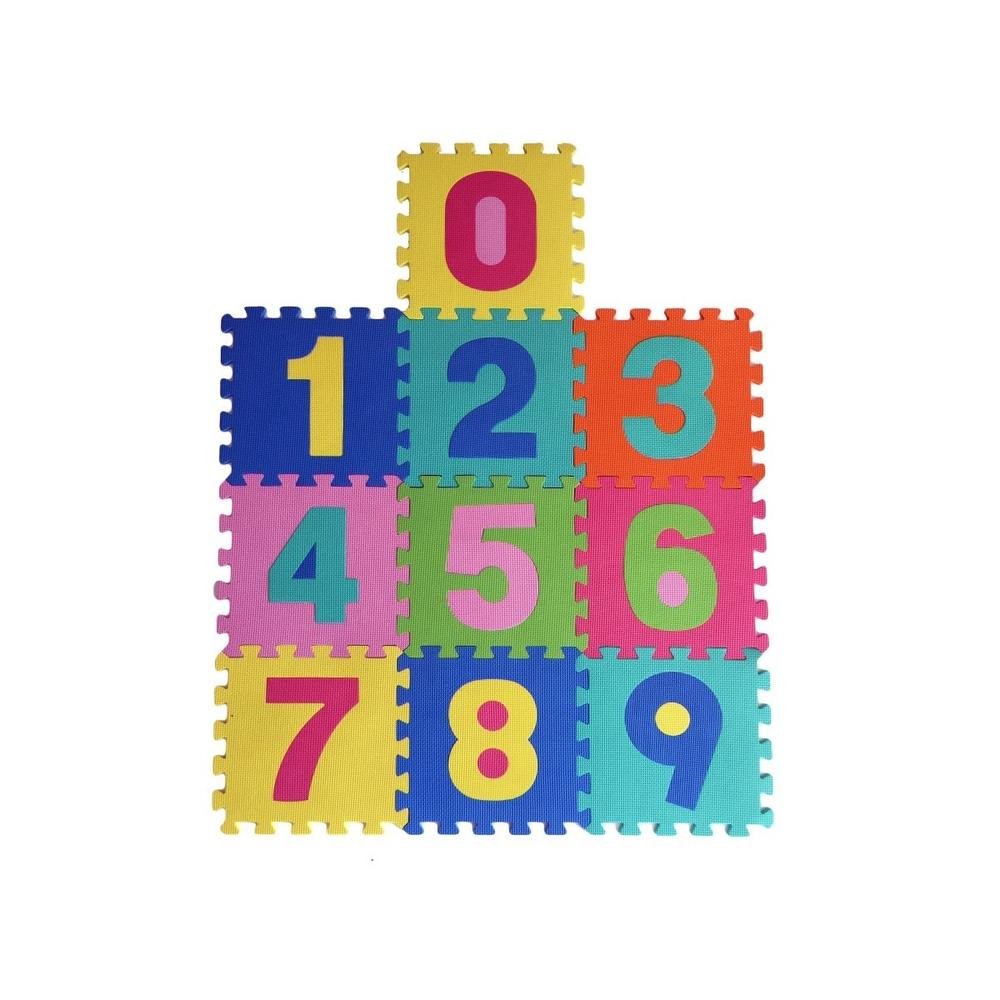  Giz Home Puzzle Rakamlar Çocuk Oyun Matı - 31x31x1 cm