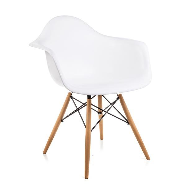  Just Home Eames Sandalye - Beyaz