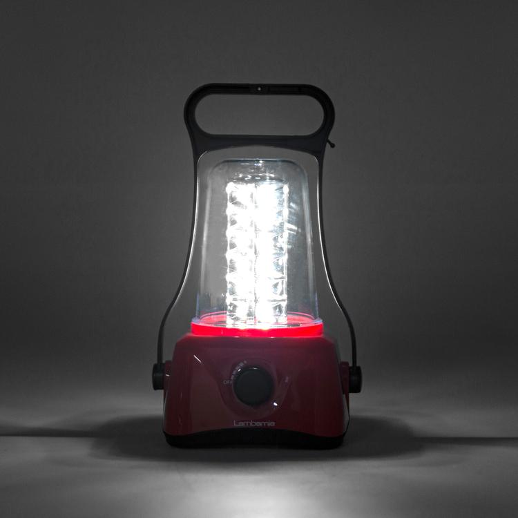  Pelsan 24 Smd Ledli Şarjlı Kamp Feneri - Kırmızı