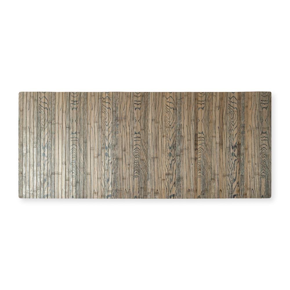  Lorin Bambu Ha1091b Kaymaz Tabanlı Paspas (Gri - 50x120 cm