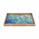  Arte Casero Cam Baskı Marble Tepsi - 32x46 cm