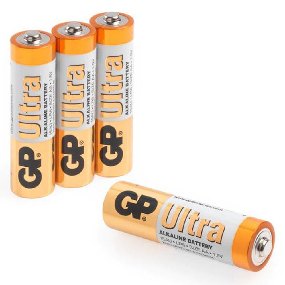  GP Batteries Ultra Alkalin AA Boy 4'lü Kalem Pil - 1.5 V