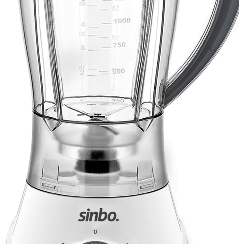  Sinbo SHB-3062 Turbo Smoothie Blender - Beyaz / 600 Watt