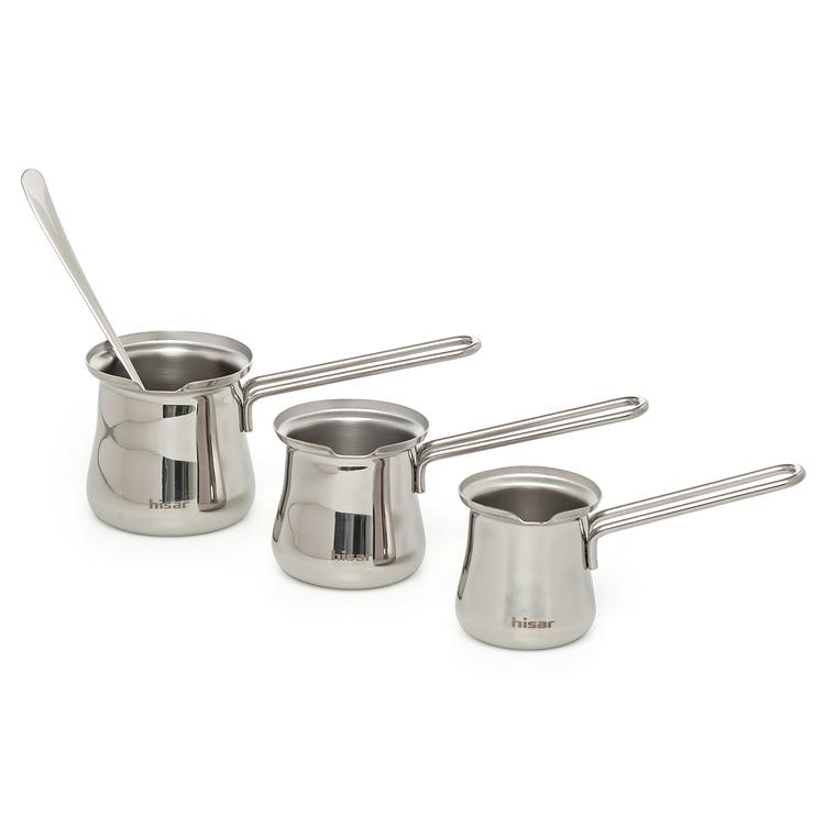  Hisar Mercury 04P Cezve Seti - Gri