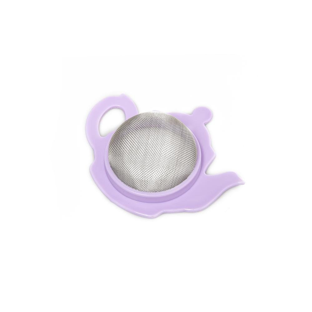  Urve Çaydanlık Desenli Çay Süzgeci - Asorti