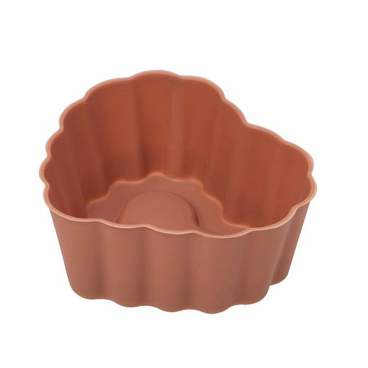  Silicolife Kalp 6'lı Muffin Kalıbı - Asorti
