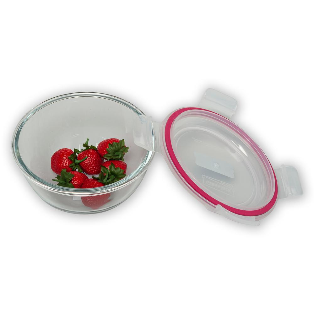  Glasslock Yuvarlak Cam Saklama Kabı 1000 Ml
