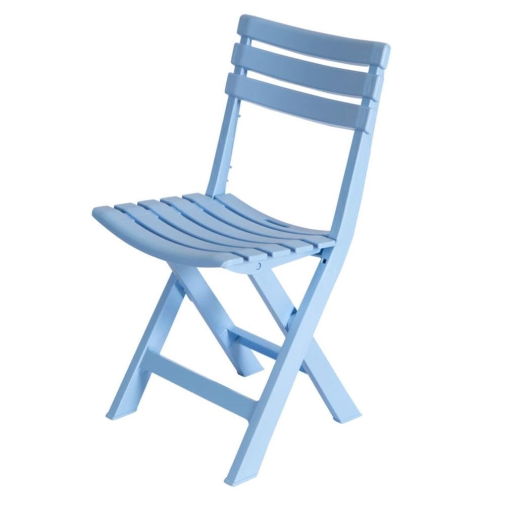  Saban Katlanır İç ve Dış Mekan Çok Amaçlı Sandalye - Açık Mavi
