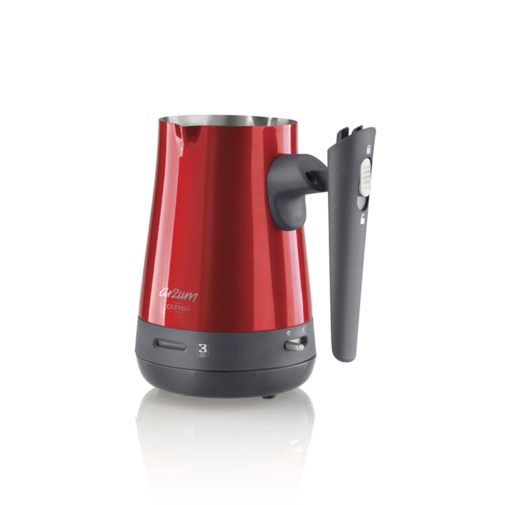  Arzum Ar3017 Cezveli Türk Kahvesi Makinası - Kırmızı/800 Watt