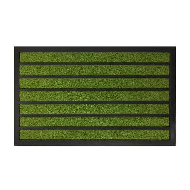 Giz Home Torino Kapı Önü Paspası - Yeşil - 45x75 cm