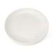  Tulu Porselen Tatlı Tabağı - Mat Beyaz - 19 cm
