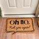  Giz Home Koko "Oh No" Kapı Önü Paspası - 40x60 cm