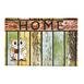  Giz Home Peppina Kapı Önü Paspası Home Baykuş - 40X60 cm