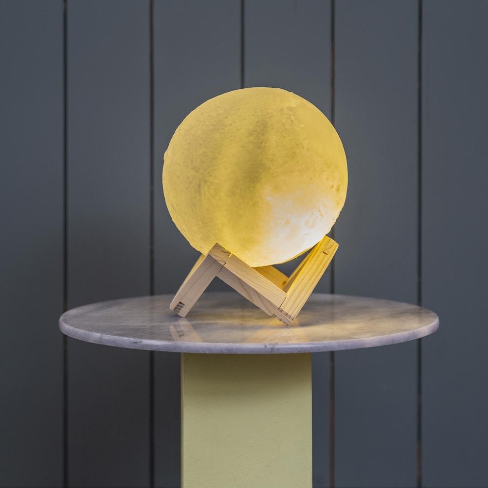  Petrix Moon 3D Dekoratif Led Aydınlatma