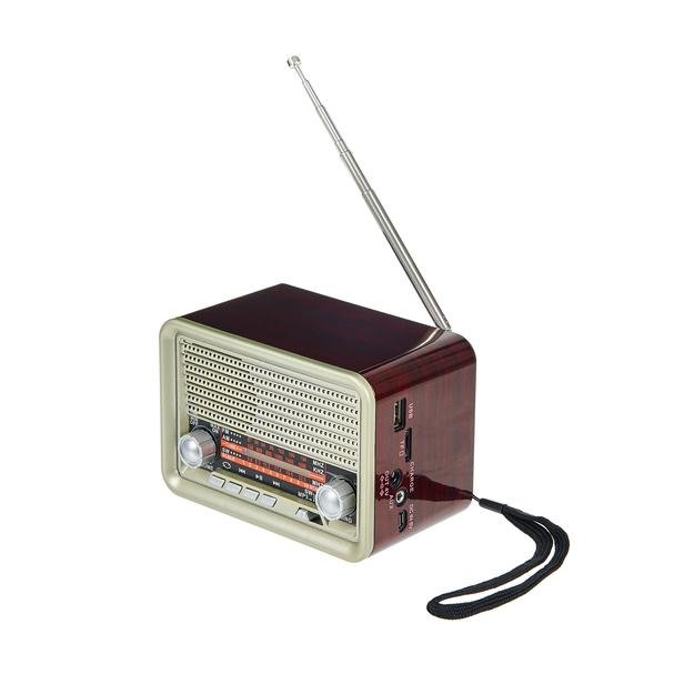  Retro Time Nostaljik Bordo Radyo Mp3 Çalar