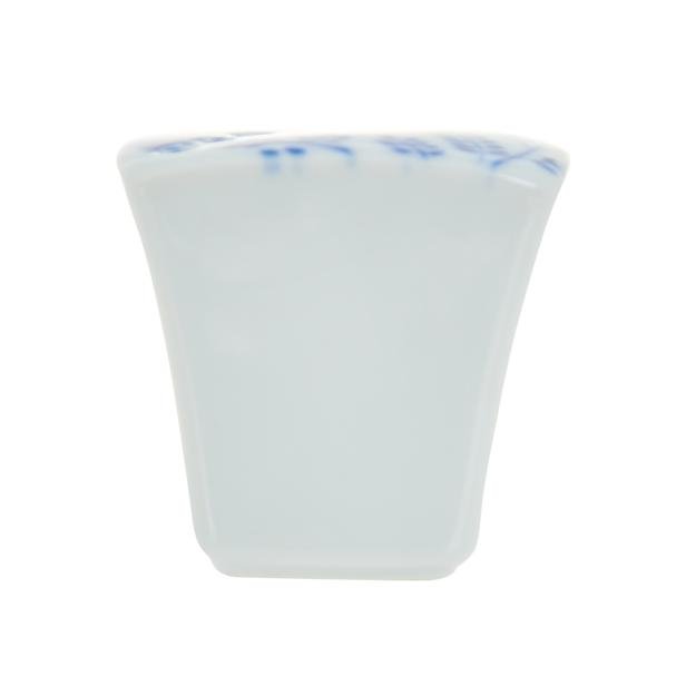  Porland Blue Desen 6 Porselen Tuzluk Biberlik - Mavi - 4,7 cm