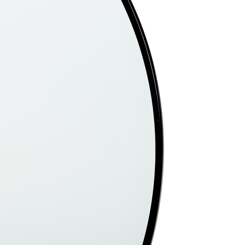  KPM Yuvarlak Siyah Metal Çerçeveli Ayna
