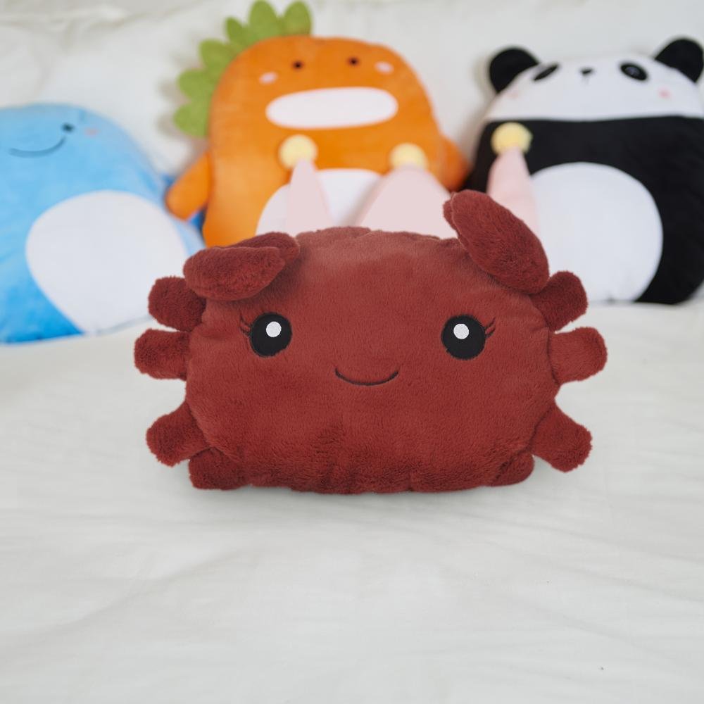  Selay Toys Crab Figürlü Yastık - Kiremit - 30 cm