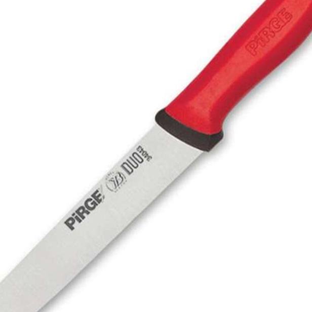  Pirge Duo Sebze Bıçağı - Kırmızı/12 cm