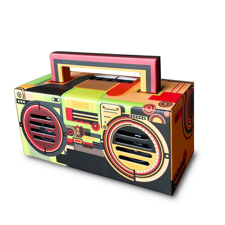  My Style Pop Art Bluetooth Hoparlör - 19,5x9 cm