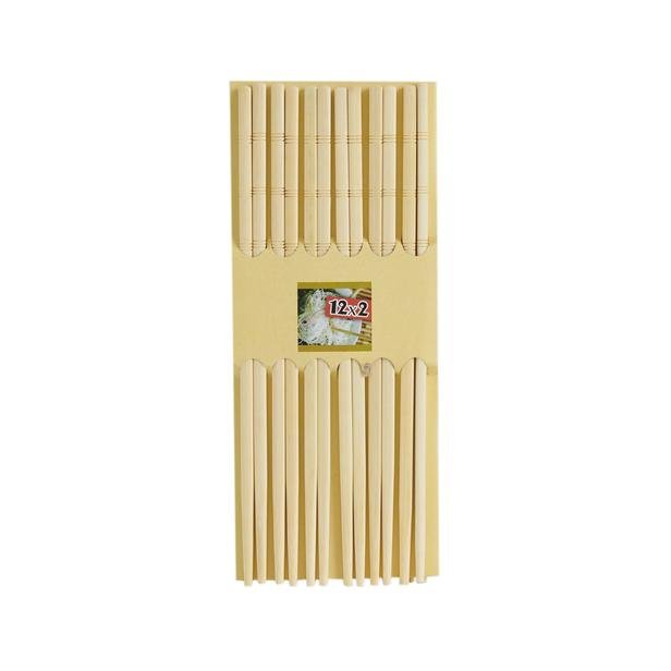  Excellent Houseware Bambu 12'li Chopstick - Asorti