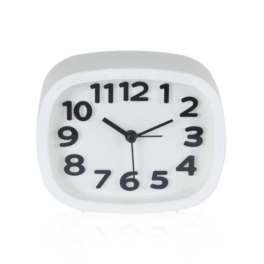  KPM Alarmlı Masa Saatı Beyaz