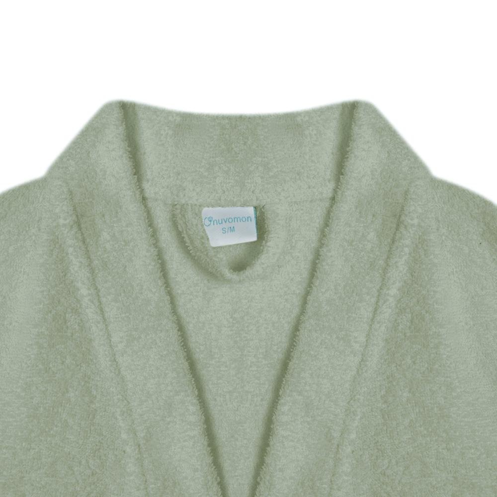  Nuvomon Kadın Kimono Bornoz L/XL - Yeşil