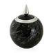  Sera Bianco Mermer Desenlı Siyah-Silver Dekoratif Küçük Sultan Küp 26 cm