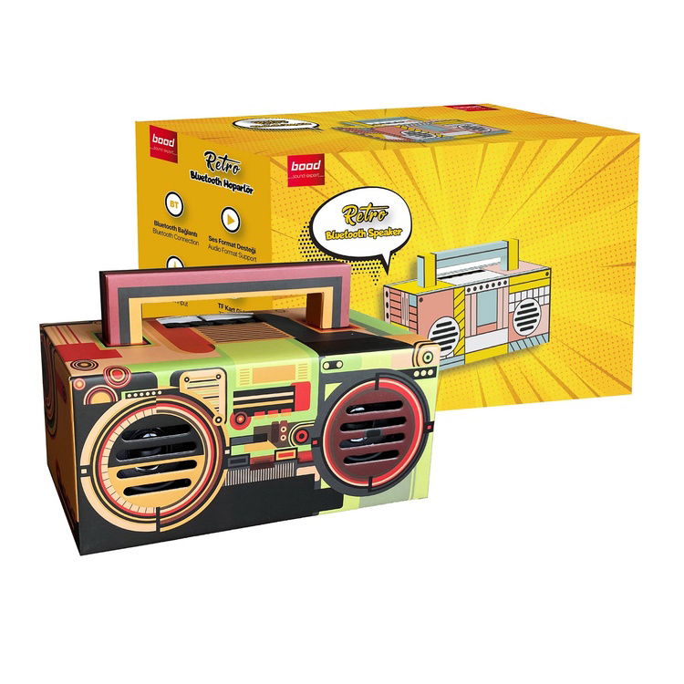  My Style Pop Art Bluetooth Hoparlör - 19,5x9 cm
