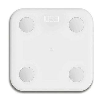 Xiaomi Mi 2 Yağ Ölçer Fonksiyonlu Akıllı Bluetooth Baskül - Beyaz
