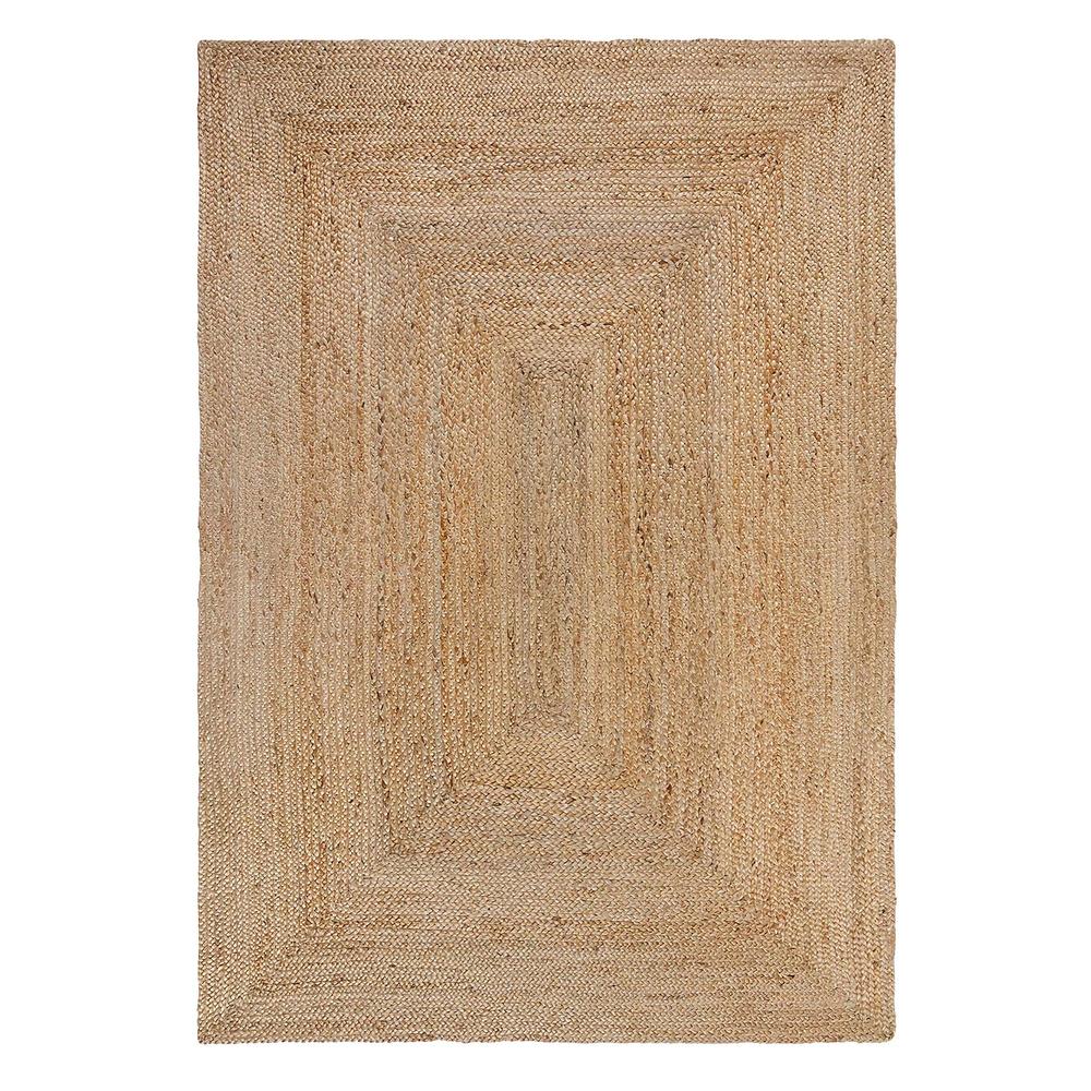 Koza Halı Teos Jüt Hasır Halı - Natürel - 90x150 cm