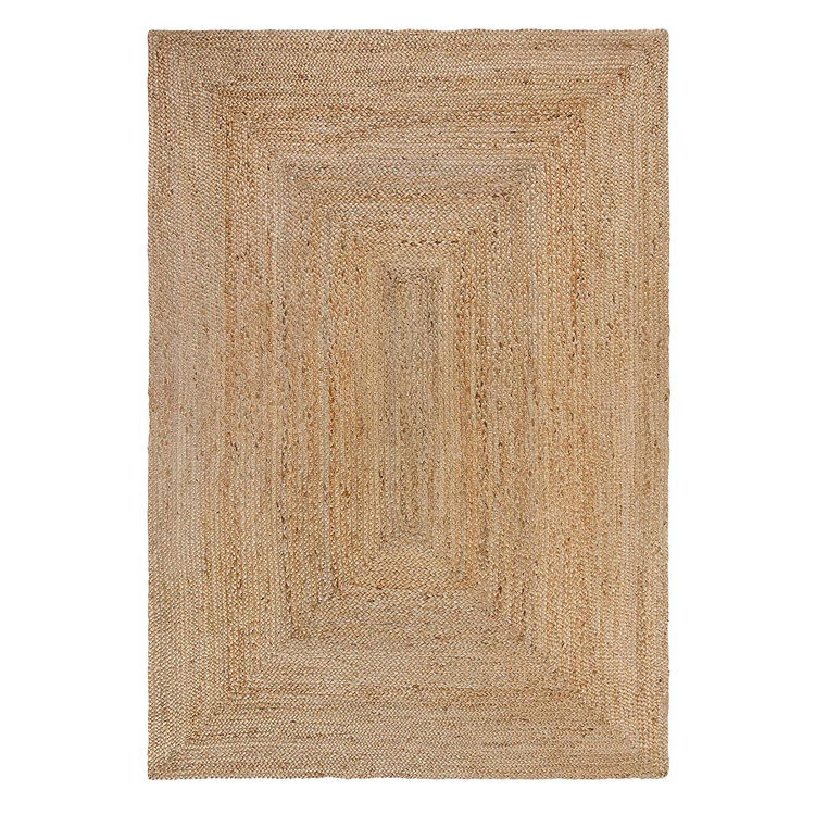  Koza Halı Teos Jüt Hasır Halı - Natürel - 90x150 cm