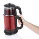  Arnica Demli Stil Cam Çay Makinesi - Kırmızı